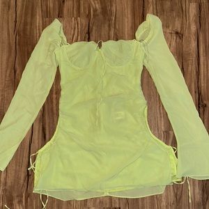 House of CB Green Dress